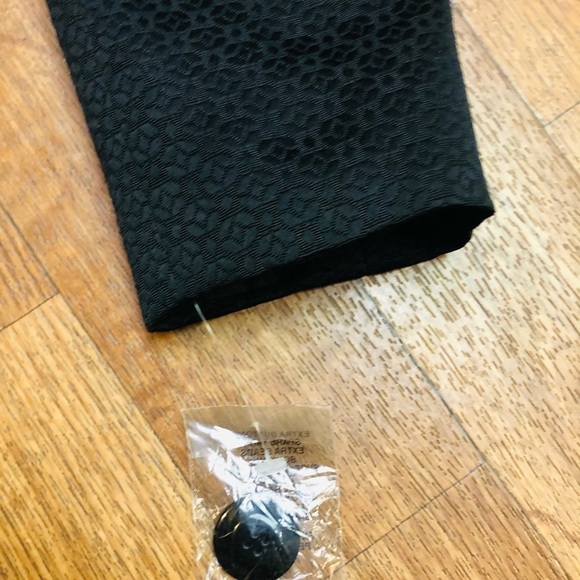 Black Patterned Blazer by Evan Picone NWT - Picture 9 of 11